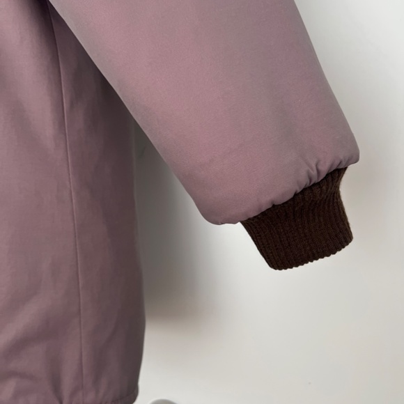 Cozy warm mid-length 2-way hooded jacket - Picture 7 of 10